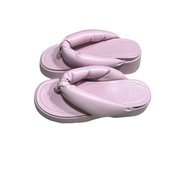 GANNI Women platform thong sandals sz 40 NWOT - Picture 8 of 10